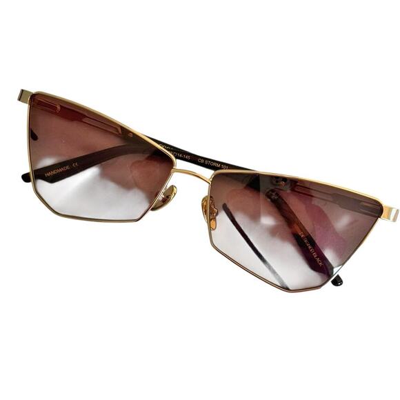 Coco And Breezy Storm Fashion Eyewear Sunglasses Amber/Gold 101 NWOT main image 11